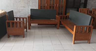 Kursi Tamu Kayu Jati Minimalis